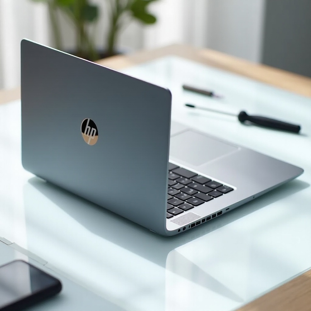 how to disassemble hp notebook