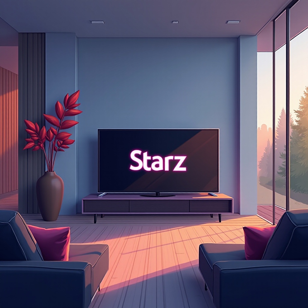how to watch starz on my smart tv