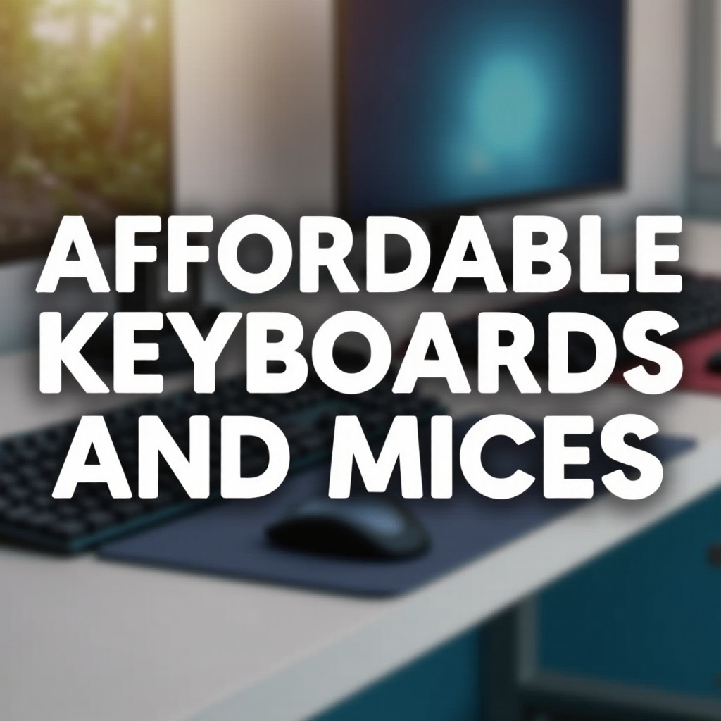 best budget keyboard and mouse