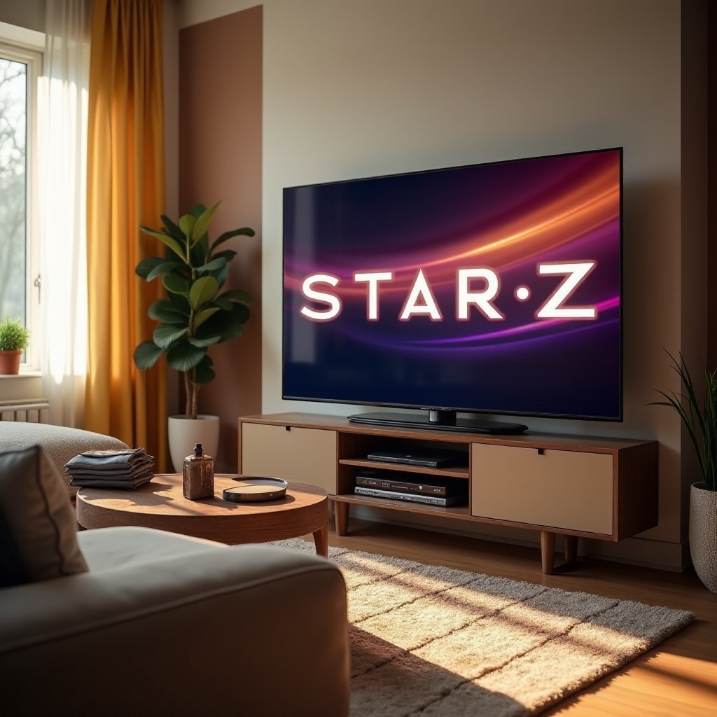 how to watch starz on samsung smart tv