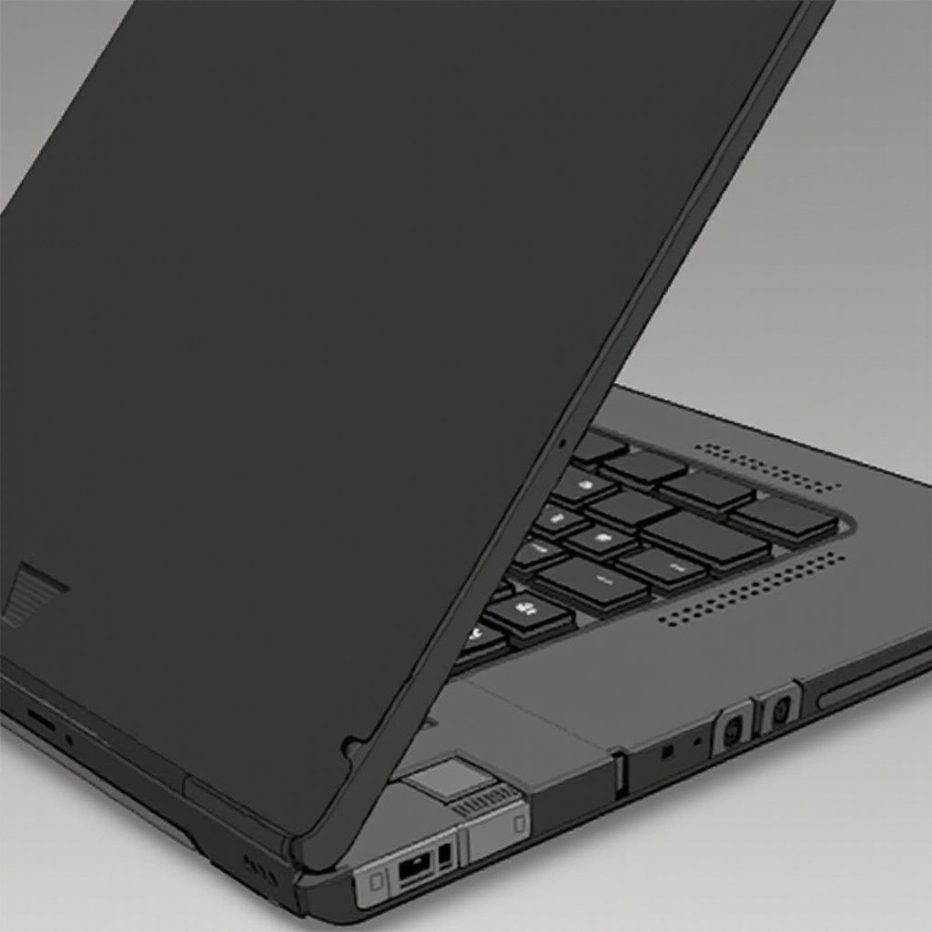laptop screen popping out