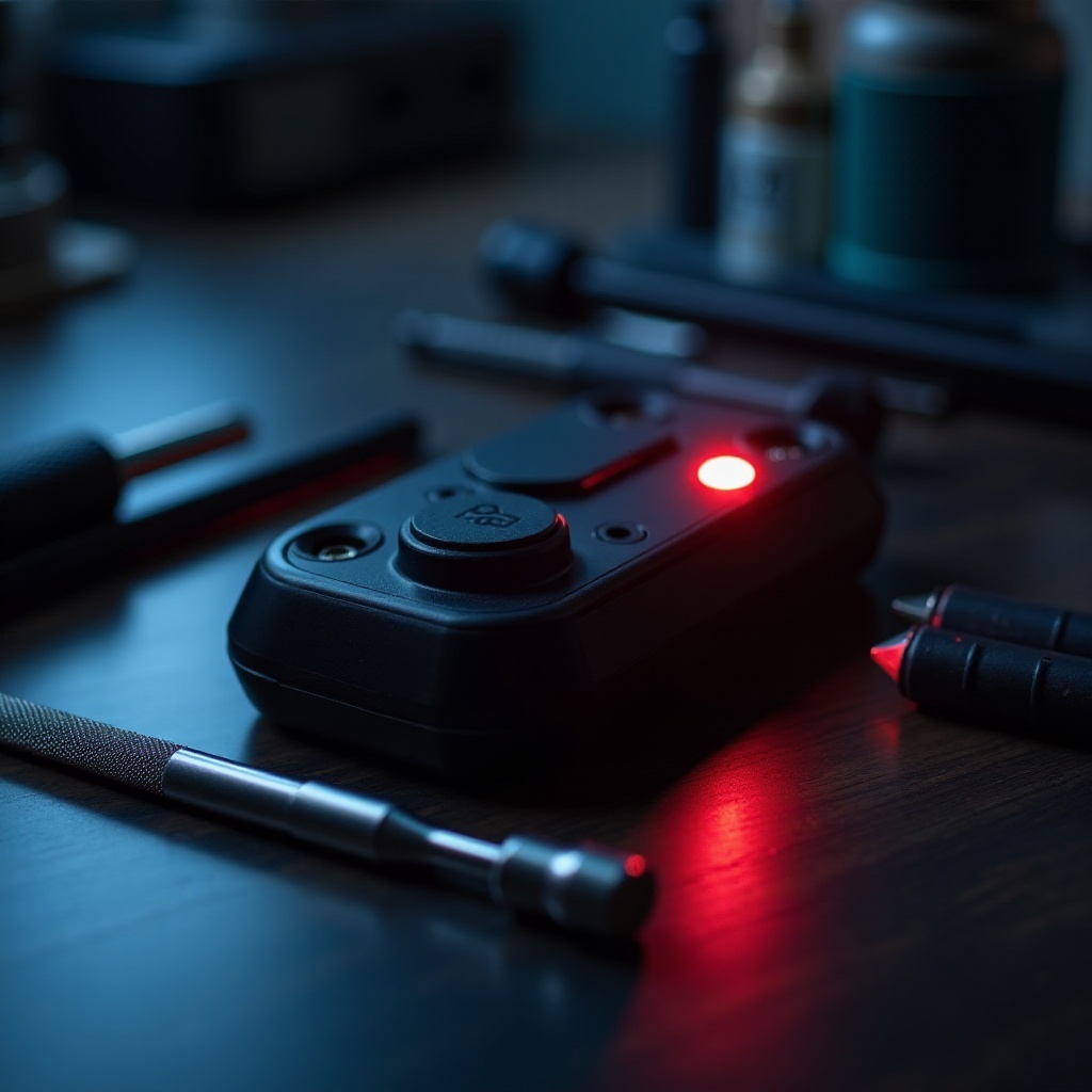 steam deck blinking red light